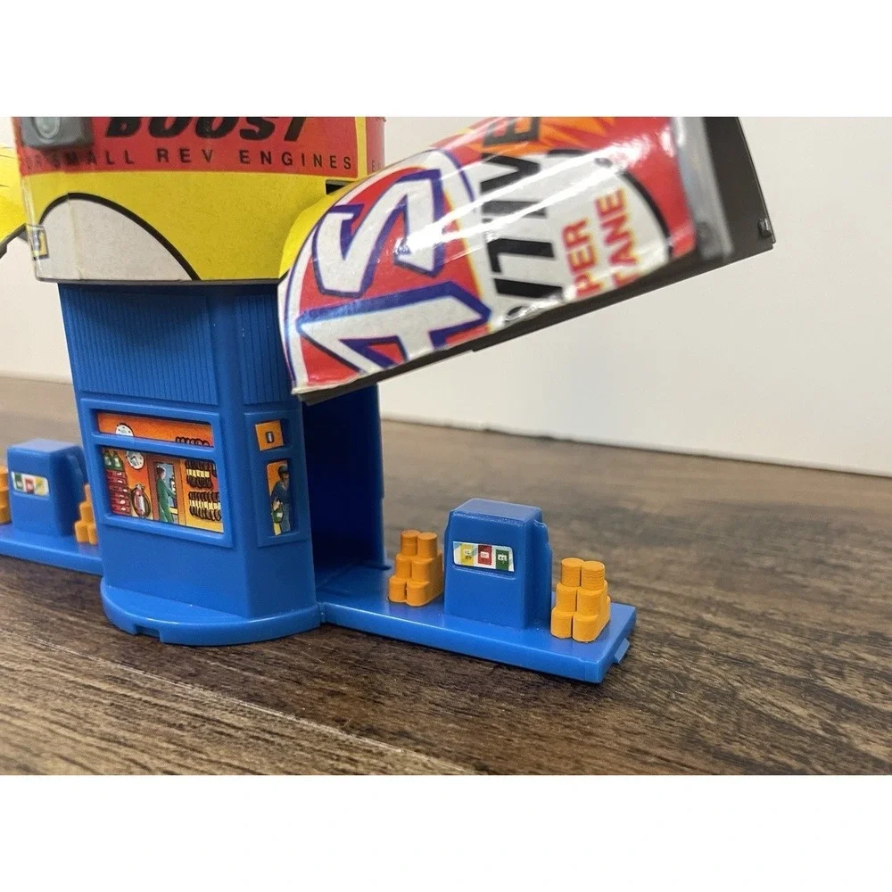 Micro Machines Secret Supplies Gas Additive Gas Station Galoob No. 6462